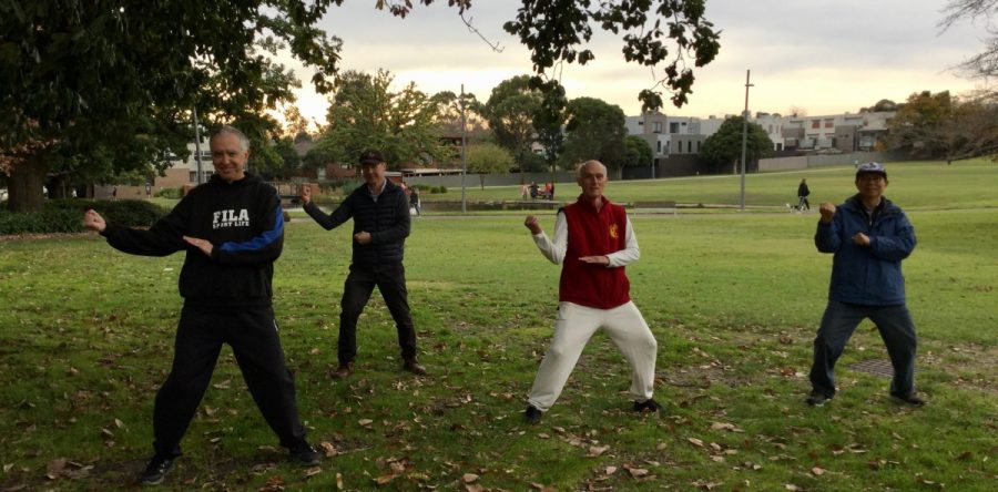 Commitment to do Tai Chi in Box Hill during the COVID-19 restrictions