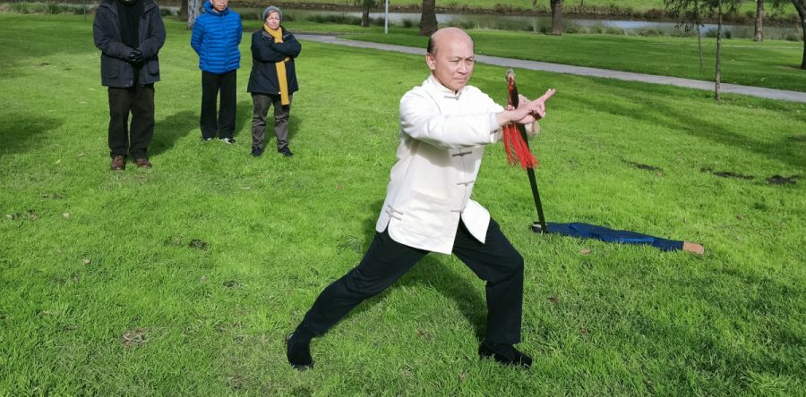 2023 Tai Chi Park Lesson at Riversdale Park, Essendon