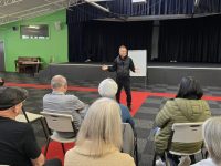 Like water dripping on stone